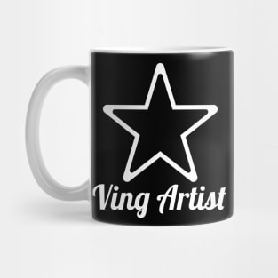 Starving Artist in White Mug